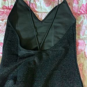 h&m backless dress